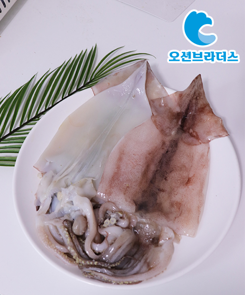 촉촉한 손질오징어 1kg(8-12마리)